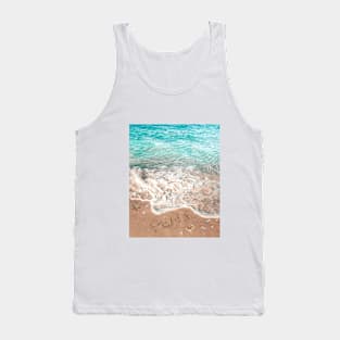 Peaceful Ocean Shoreline Tank Top